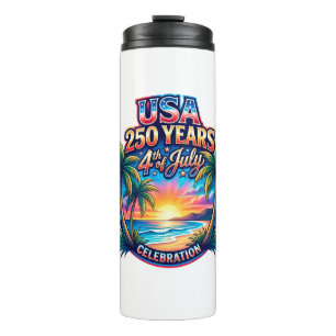 America 250th anniversary USA Palm Beach Thermal Tumbler
