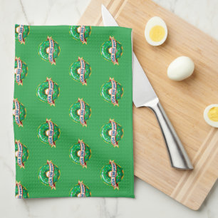 America 250th anniversary USA with sweet doughnut Tea Towel