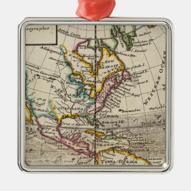 America 2 metal ornament (Front)