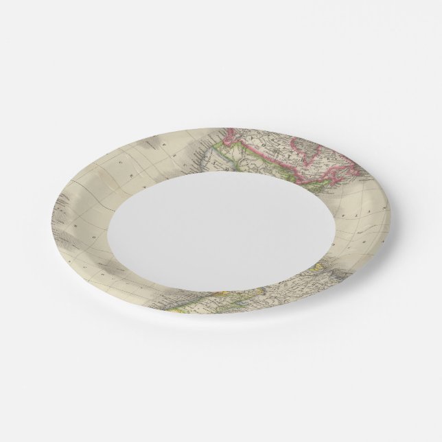 America 2 paper plate (Angled)