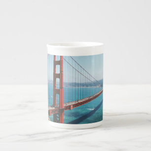America 3 bone china mug