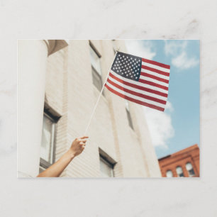 America 4 postcard