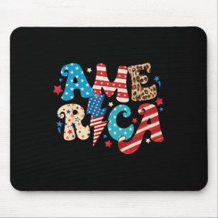 America 4th Of July Independence Day 1776 Vintage  Mouse Pad
