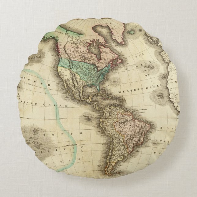 America 5 round cushion (Front)