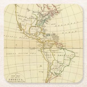 America 7 2 square paper coaster