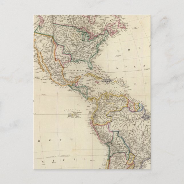 America 7 postcard (Front)