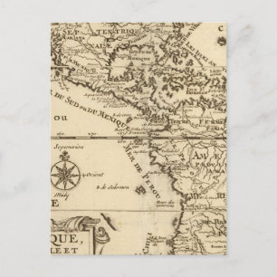 America 8 postcard