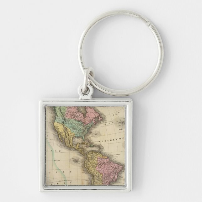 America 9 key ring (Front)