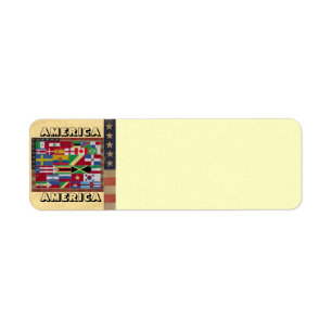 AMERICA AMERICA Address Label Return Address Label