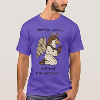 America, America, God mend thine every flaw! T-Shirt