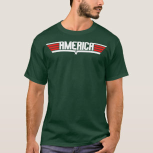 America An Aviation Parody Design for July 4th T-Shirt