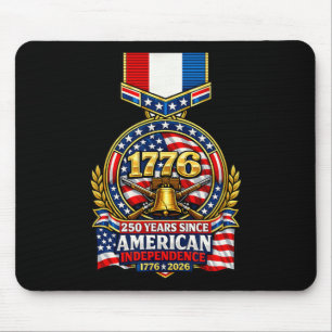America Anniversary 250th 1776-2026 American Indep Mouse Pad