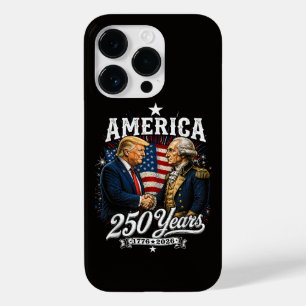 America Anniversary 250th Trump Washington Case-Mate iPhone 14 Pro Case