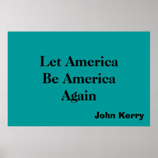 America B America Poster