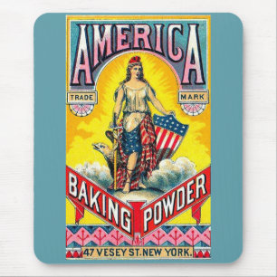 America Baking Powder Mouse Pad