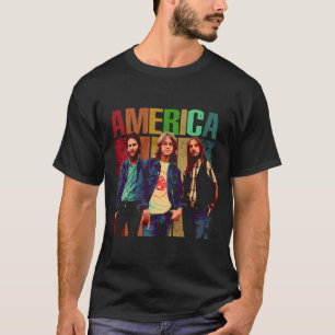 America Band Bass Player T-Shirt