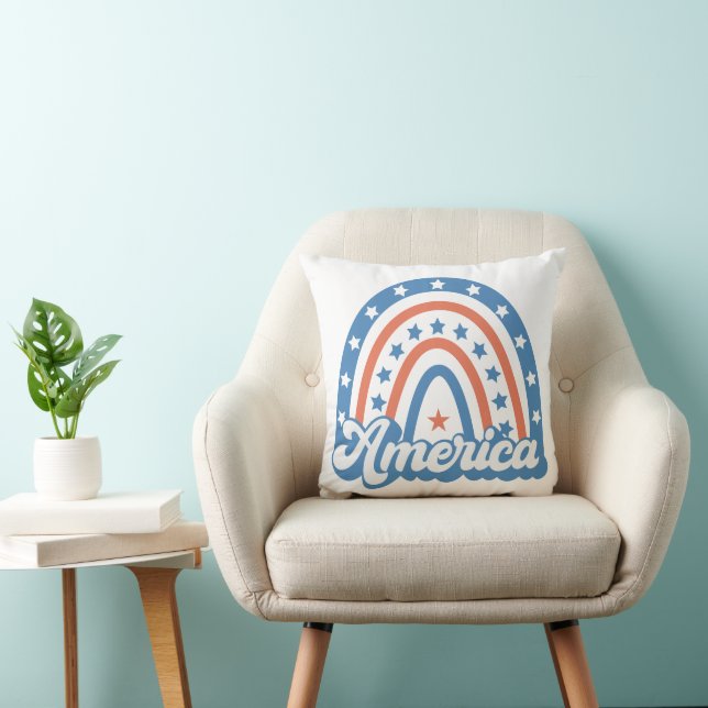 America Boho Retro Cushion (Chair)
