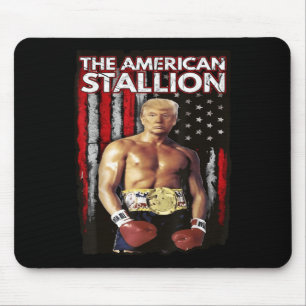 America Boxer Trump Rocky Trump Meme Trump 2024 , Mouse Pad