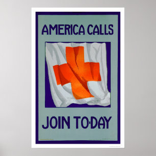 America Calls - Join Today (US00053) Poster