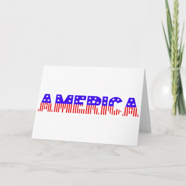 America Card (Front)