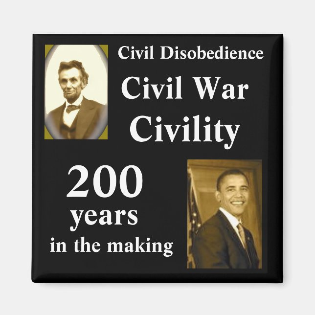 America, change in the making magnet (Front)