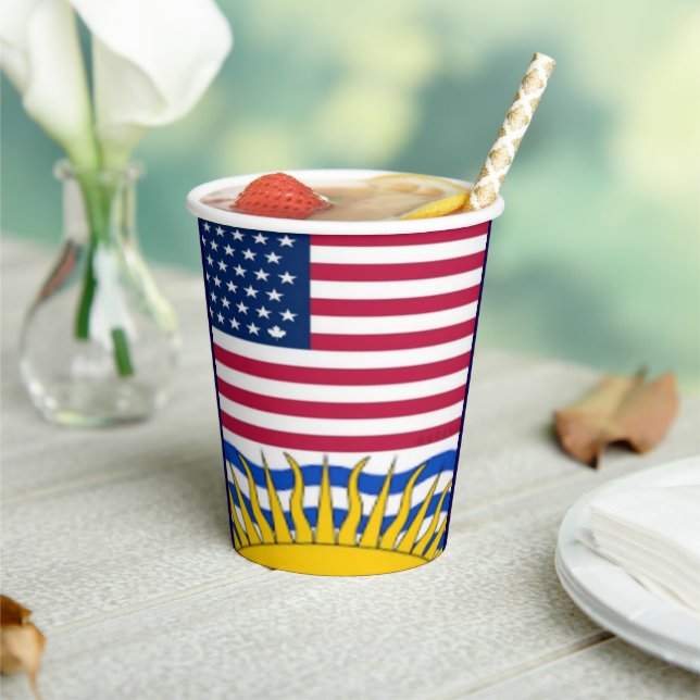 AMERICA COLUMBIA  PAPER CUPS (Insitu)