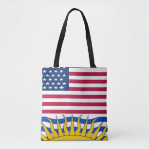 AMERICA COLUMBIA TOTE BAG