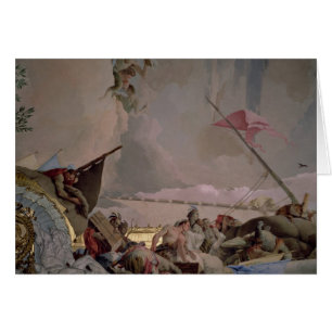 America, detail from The Glory of Spain II