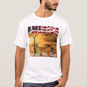 AMERICA Divided We Fall,  United We Stand T-Shirt