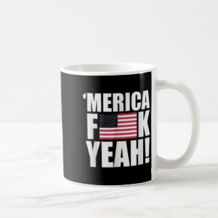 America F Yeah Fourth 4th of July Coffee Mug