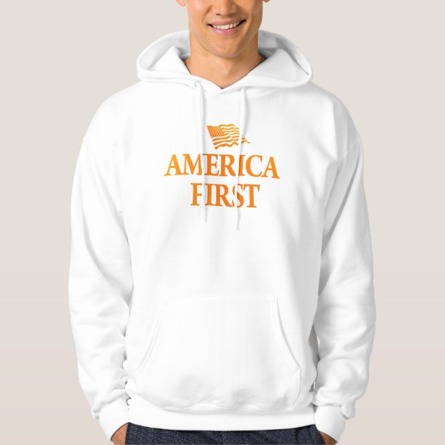 america first hoodie (Front)