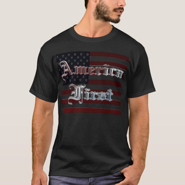 america first T-Shirt (Front)