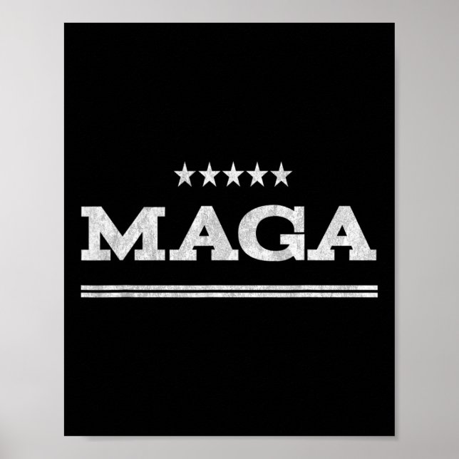 America-first Trump 2020 Usa  Poster (Front)