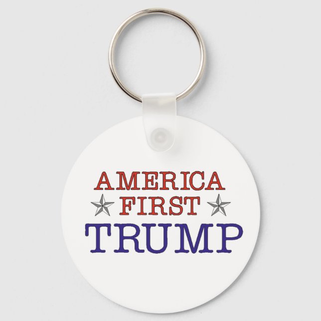 America First Trump Key Ring (Front)