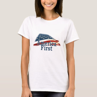 America First USA Flag T-Shirt