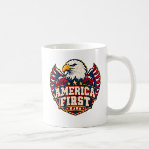 America First Varsity Eagle Two-Sided Coffee Mug