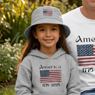 America Flag 1776 to 2026 USA 250 Birthday July 4 