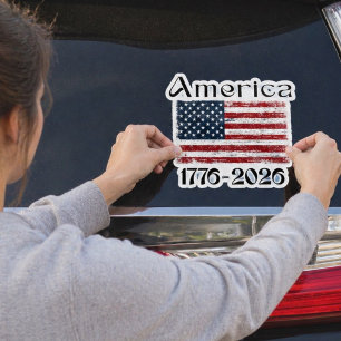 America Flag 1776 to 2026 USA 250th Anniversary 