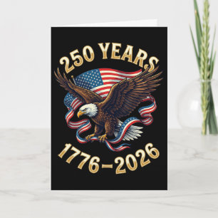 America Flag 250 Anniversary Usa Shirt 1776 2026 4 Card
