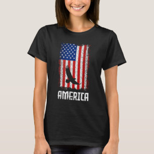 America Flag American Eagle Patriotic T-Shirt