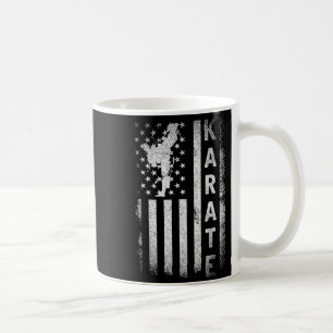 America Flag Japan Martial Arts Ninja Gift Karate Coffee Mug