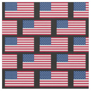America Flag Pattern USA Banner Fabric