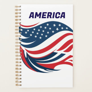 AMERICA FLAG PLANNER 