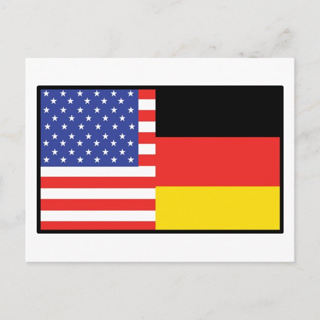 America Germany Postcard (Front)