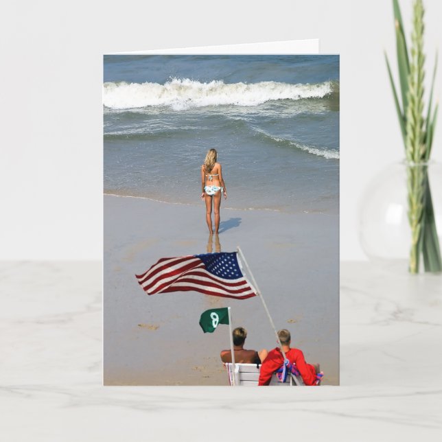 America Girl Lifeguards Card (Front)