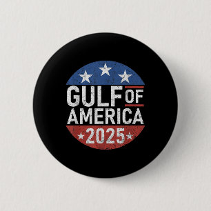 America Gulf Mexico - Gulf Of Usa America 2025 Ret 6 Cm Round Badge