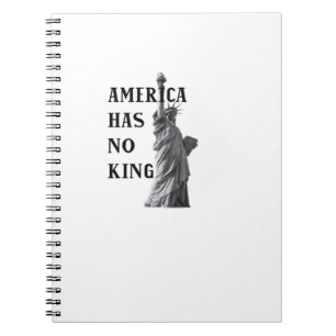 America Has No King Classic Notebook