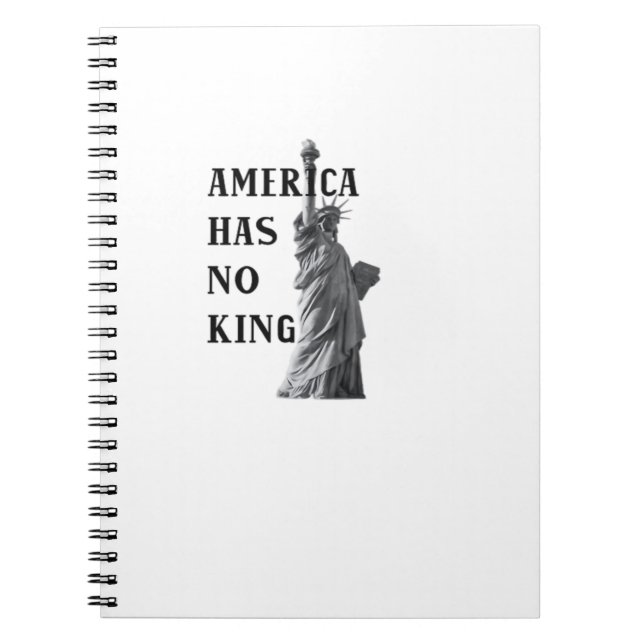 America Has No King Classic Notebook (Front)