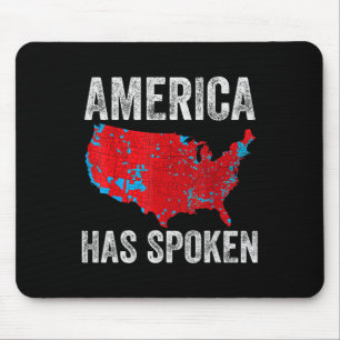 America Has Spoken Electoral Map Of 2024 Can You H Mouse Pad
