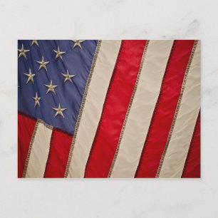 america holiday postcard
